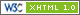 w3c xhtml 1.0 valid